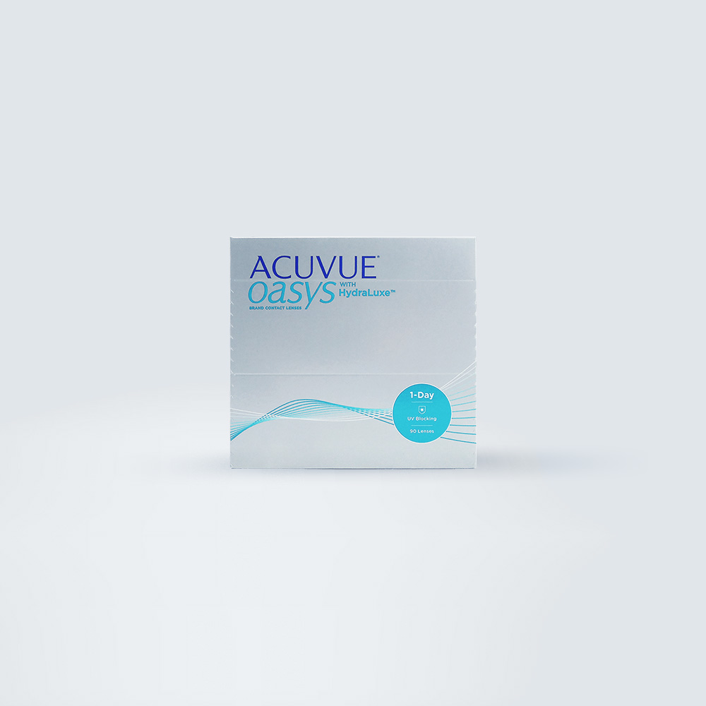 Acuvue Oasys 1-Day with HydraLuxe 90 Pack